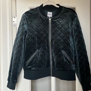 Kenzie quilted bomber jacket size M